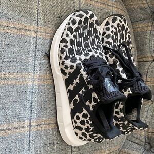 Adidas Monochrome Knit Sneakers